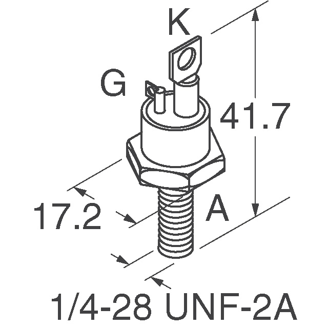 VS-50RIA120 Vishay General Semiconductor - Diodes Division  Thyristors - SCRs